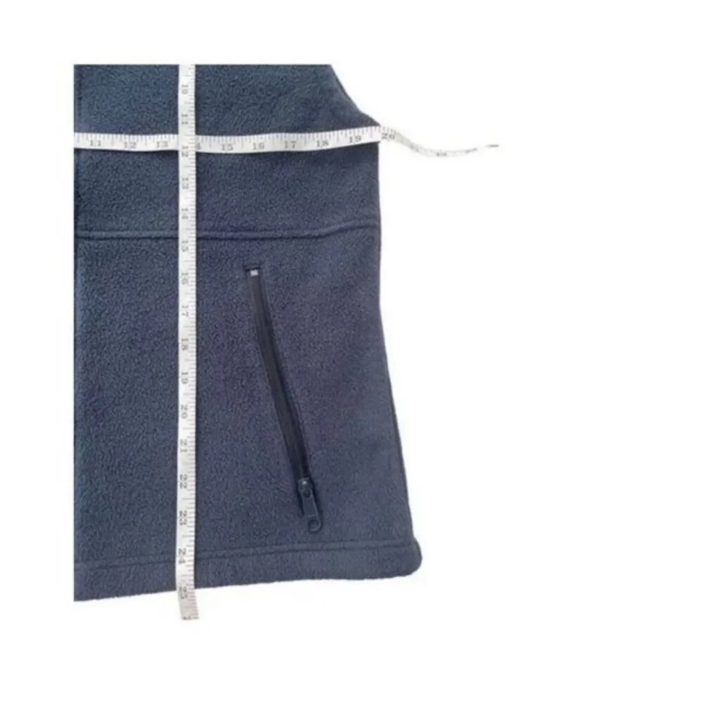 Columbia Blue Fleece Sweater Vest‎ Size Small